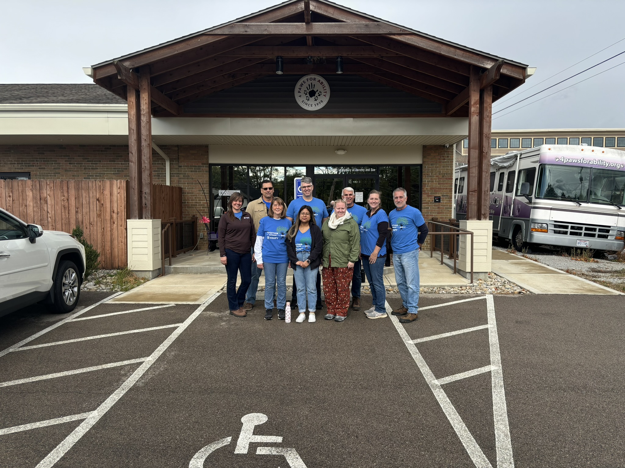 HEAPY Community Involvement Dayton 4 Paws for Ability