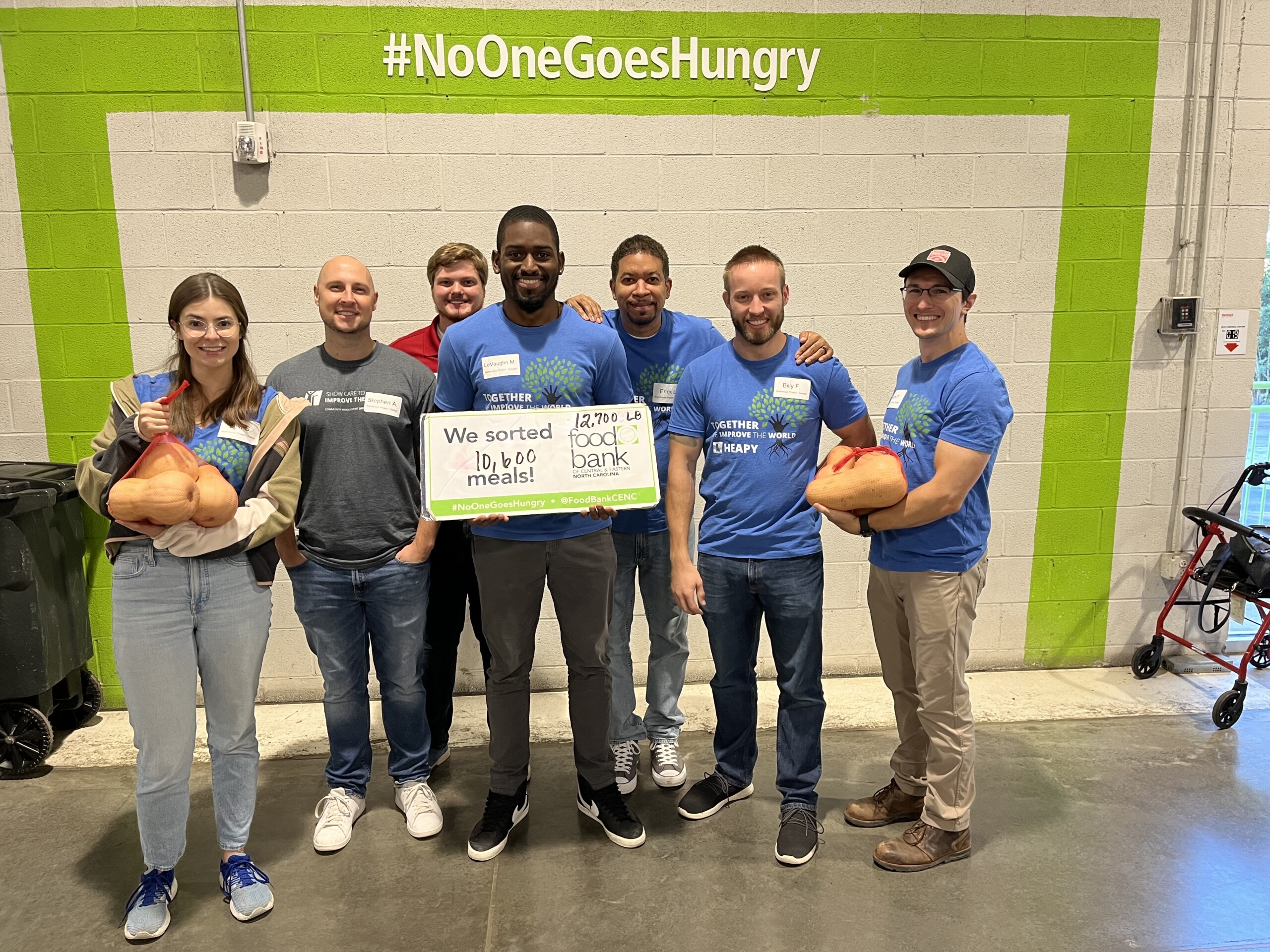 HEAPY Community Involvement Raleigh Food Bank