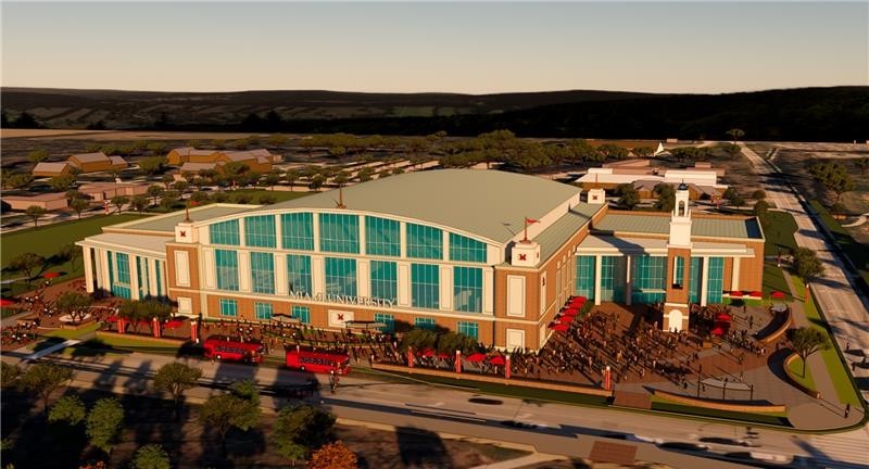 Miami University Multipurpose Arena Rendering