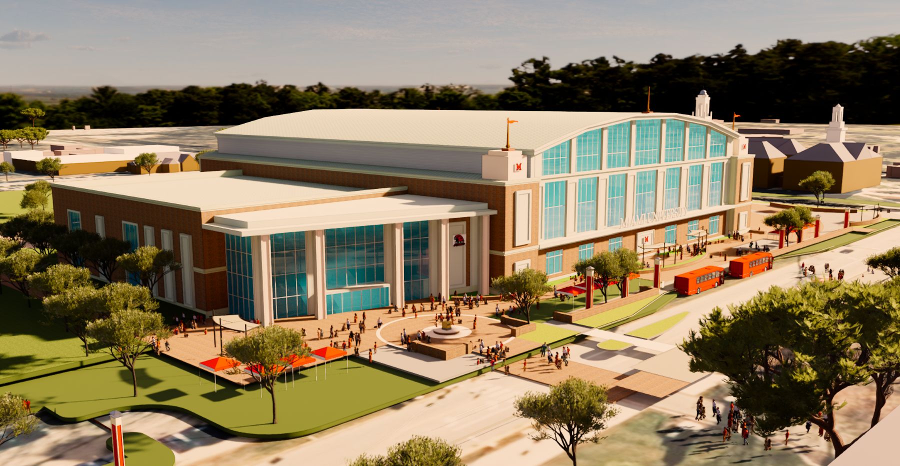 Mimia arena rendering